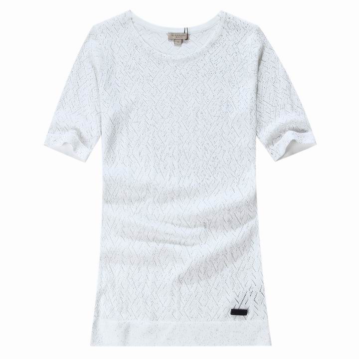 Burberry short round collar T woman S-2XL-055